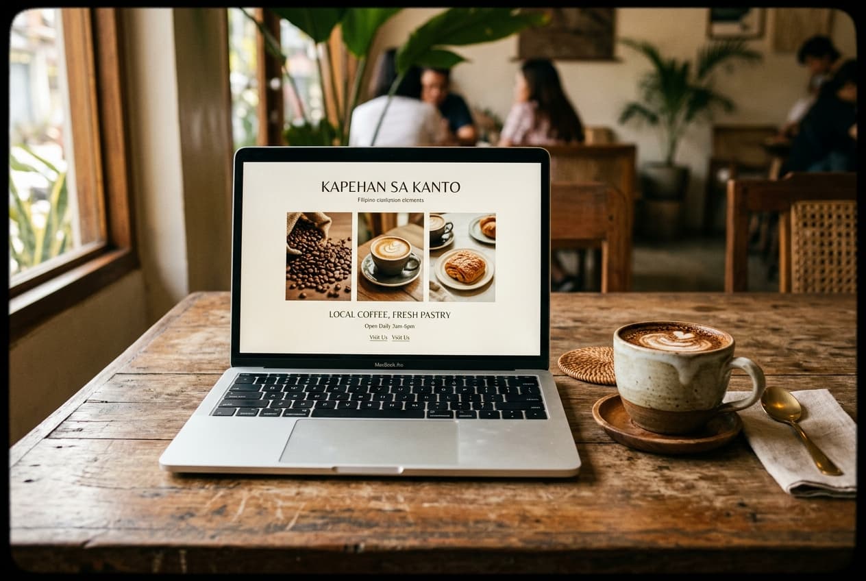 One-Page Website Setup